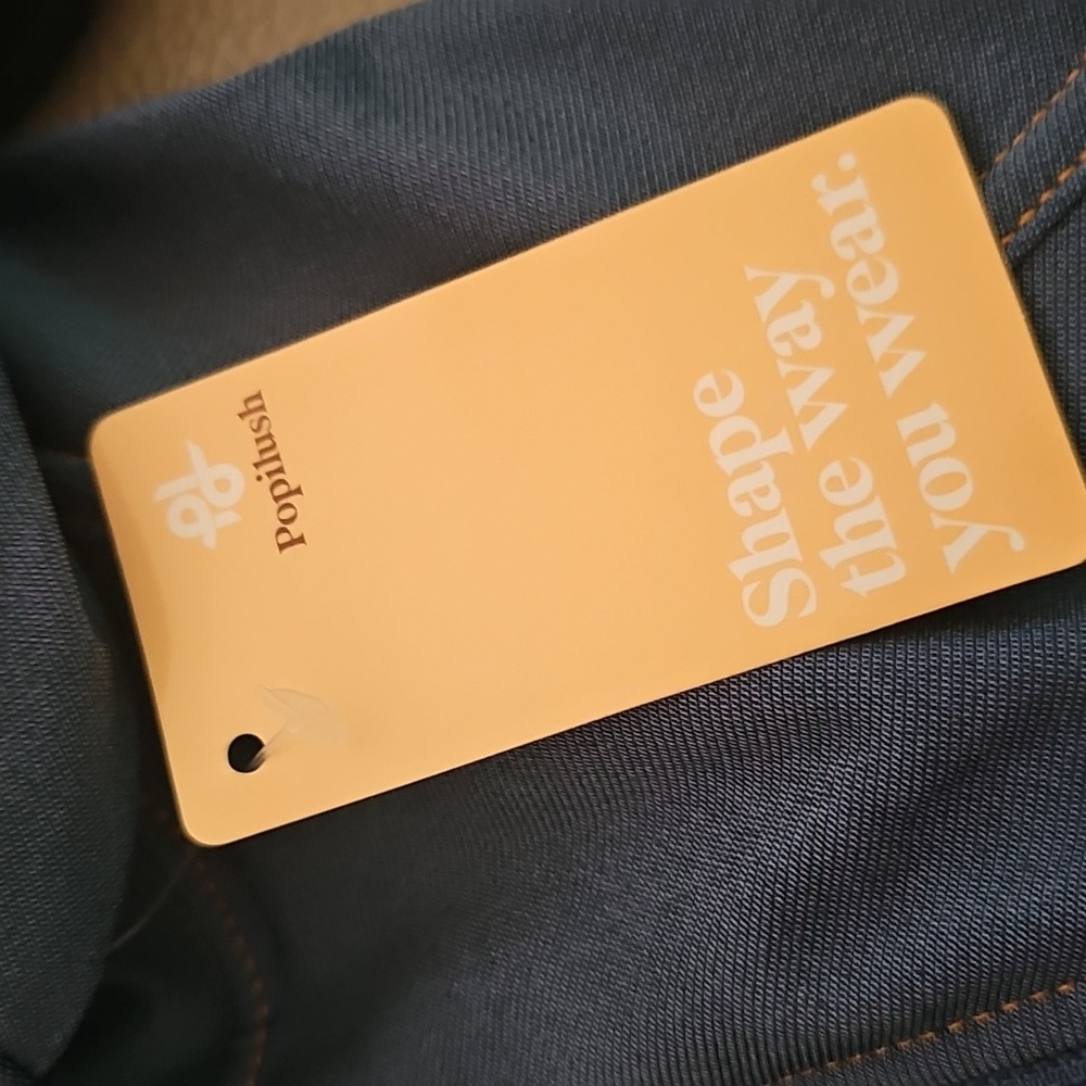 POPILUSH Shapewear Dress Denim Midi - Picture 7 of 7